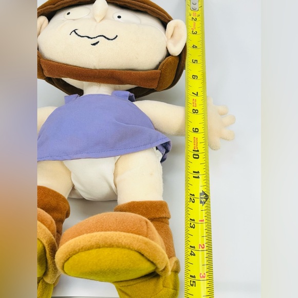 The Rugrats Movie Lil W/Helmet Plush Doll 1998 15” HTF VTG AS IS READ DETAILS - Picture 14 of 14
